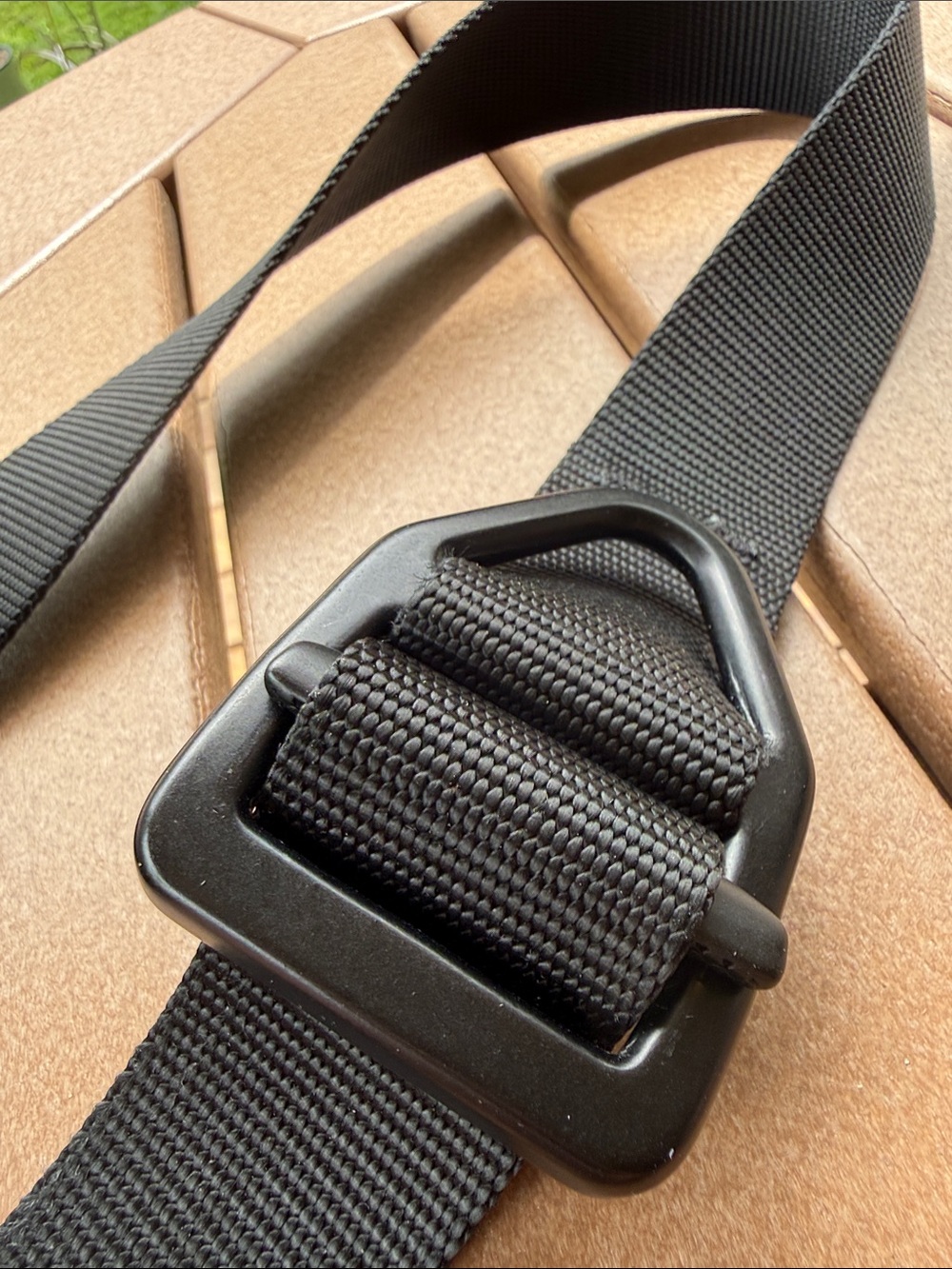 Bison 38mm Light Duty Black Belt